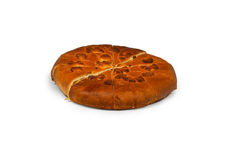 Пирог ветчина-сыр