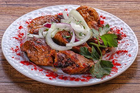 Шашлык из свиной мякоти