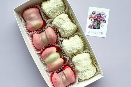 Набор макарон Клубника в шоколаде, Рафаэлло S