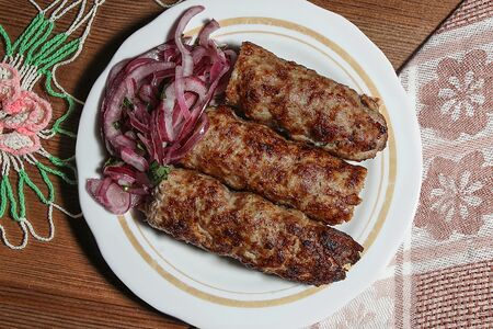 Люля-кебаб из свинины