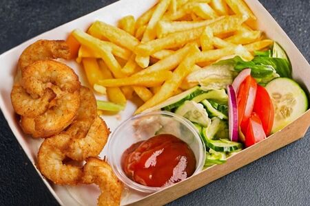 Food box с креветками 