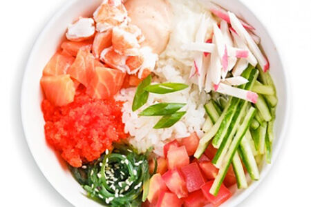 Поке с морепродуктами