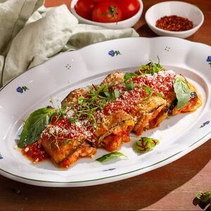 Баклажаны с моцареллой