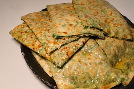 Тонкое чуду с зеленью