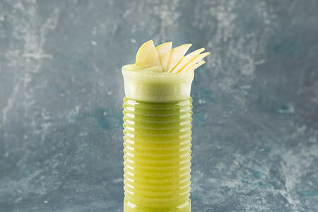 Детокс яблоко с матча