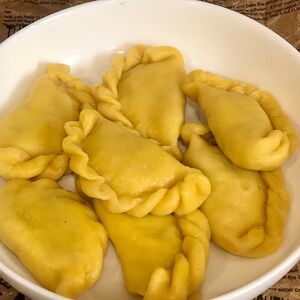 Вареники с капустой