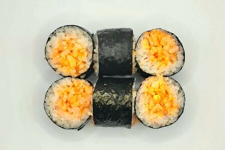 Ролл Маки с острым кальмаром