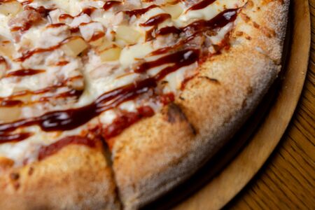 BBQ с копченой курицей