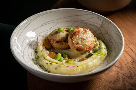 Котлеты из индейки с картофельным пюре