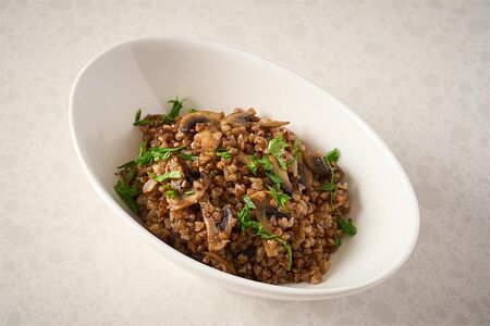 Гречневая каша с грибами