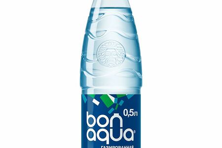 Вода питьевая Bon aqua газированная 0.5 л