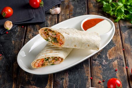 Шаурма с курицей