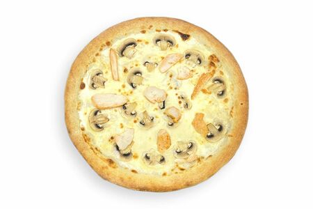 Пицца Курица и грибы маленькая