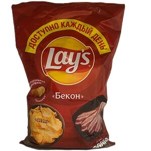 Чипсы Lays Бекон