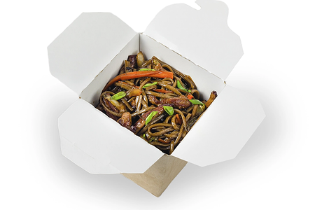 Гречневая лапша с говядиной