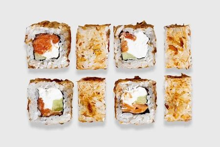 Бонито с лососем