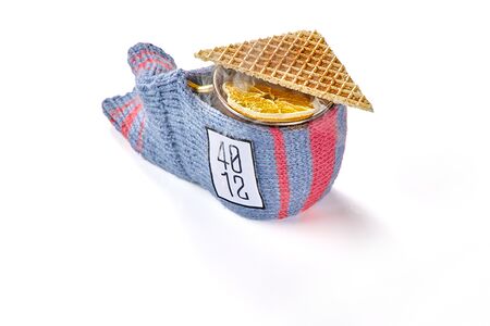 Тропический глинтвейн с манго, личи и апельсином 