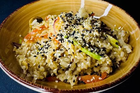 Тяхан с овощами