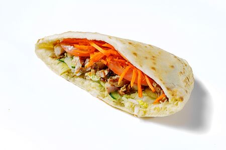 Шаурмиссия По-корейски в лепешке