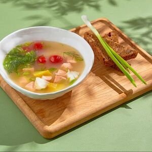 Уха из лосося и судака