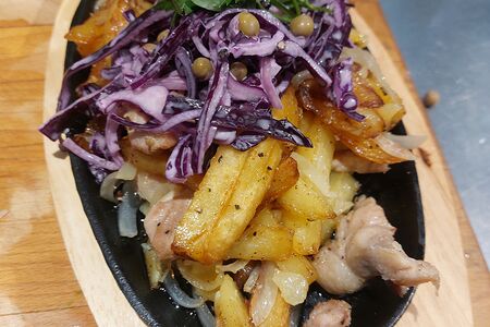 Жаровня картофельная с курицей