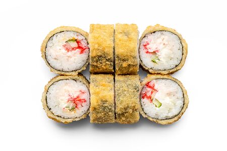 Ролл Калифорния краб темпура