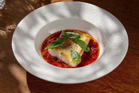 Судак в Сицилийском стиле