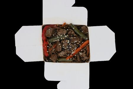 Соба с говядиной 