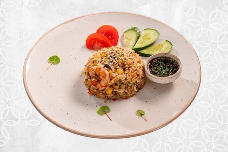 Фрайд райс с морепродуктами