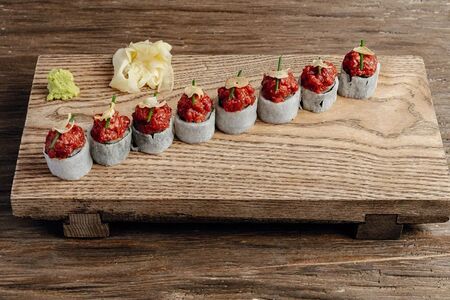 Вагю мафия: вагю, спаржа, трюфельный терияки