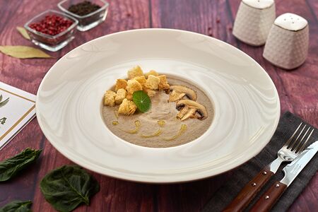 Крем-суп из шампиньонов