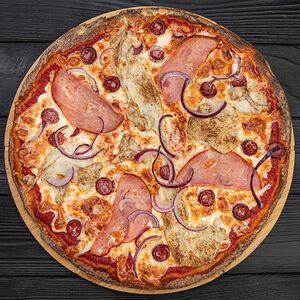 Пицца Акуто на ржаном тесте