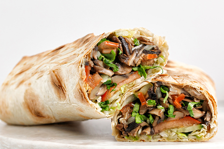 Шаурма вегетарианская