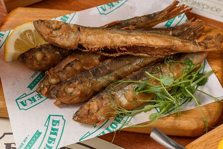 Салака жареная