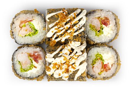 Юлий с креветкой темпура