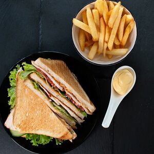 Комбо с сэндвичем