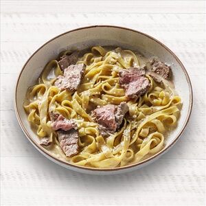 Паста с говядиной и перечным соусом