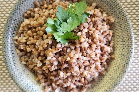 Греча отварная