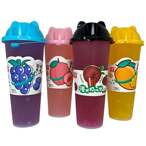 Фруктовый напиток с кусочками желе Lebin