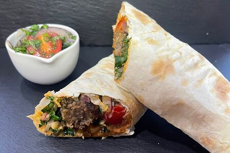 Шаурма с люля-кебабом 