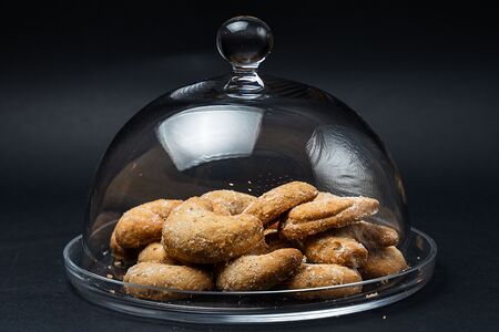 Печенье курабьедес с грецким орехом