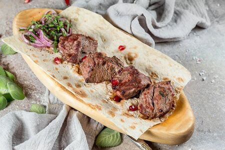 Шашлык из мякоти барашка