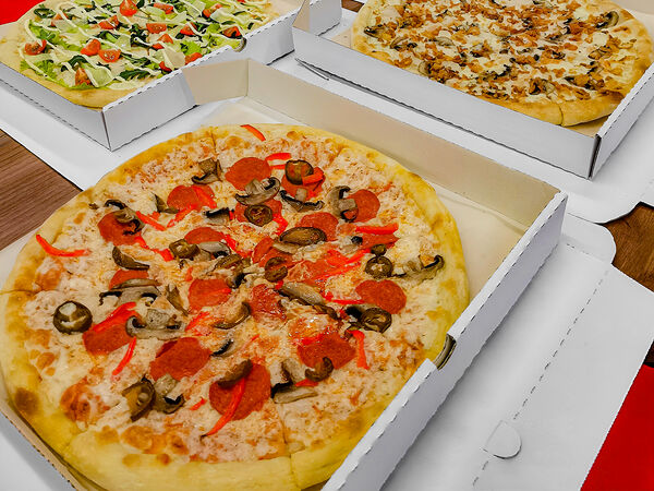 Пицца и фри