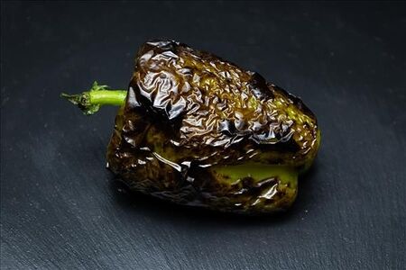 Перец болгарский на углях