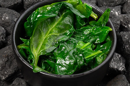 Шпинат на гриле