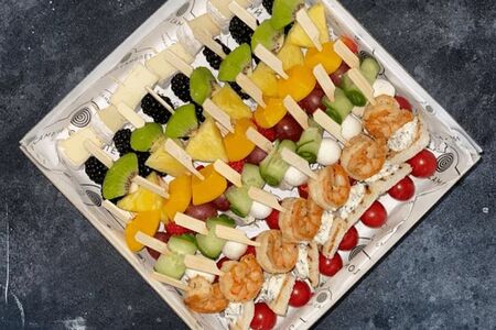 Бокс с канапе №1