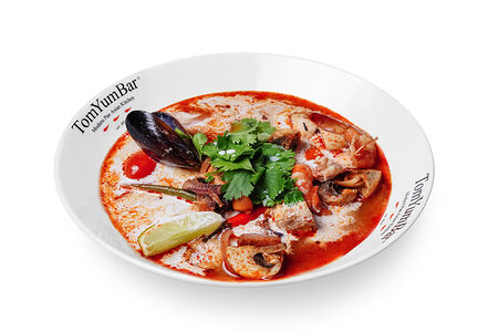 TomYum с морепродуктами