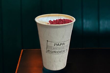 Малиновый латте