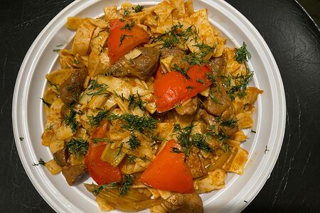 Лагман жареный