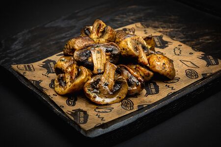 Шампиньоны гриль